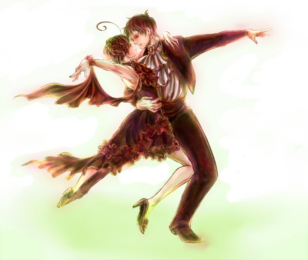 Аниме арт танец