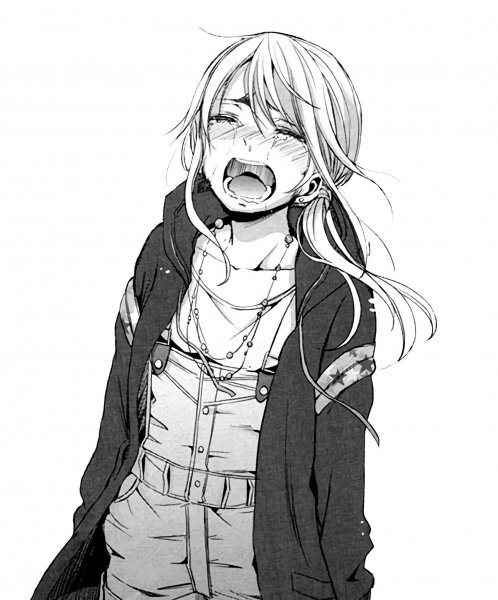 Плачущая девушка аниме