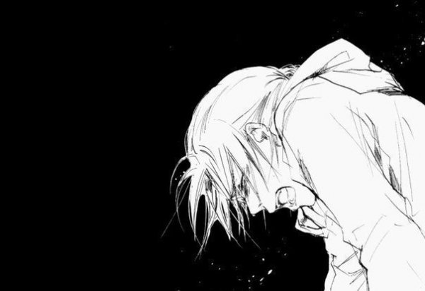 Грустное аниме