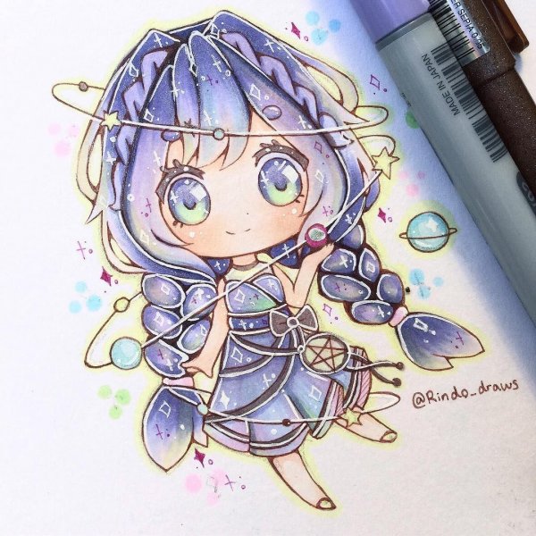 Чиби стиль рисования