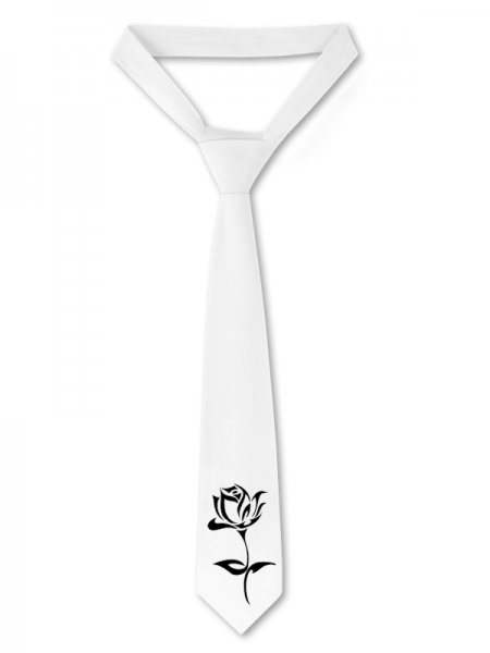 Галстук Розочка для девочки