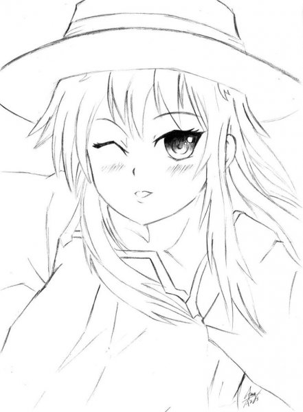 Аниме Наброски