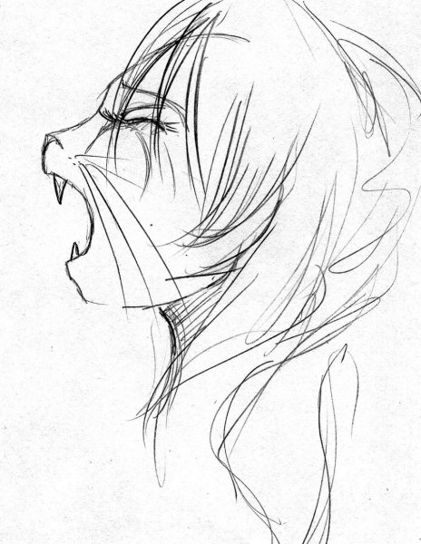 Аниме рисунки карандашом