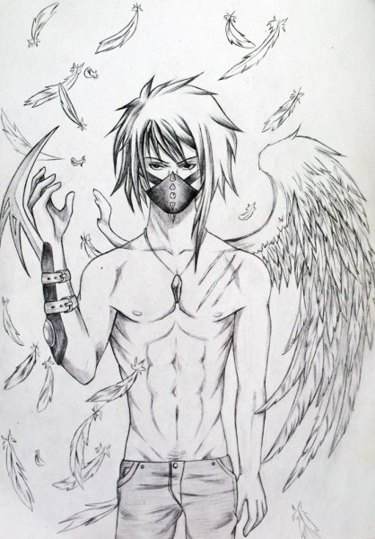 Демоны для срисовки красивые