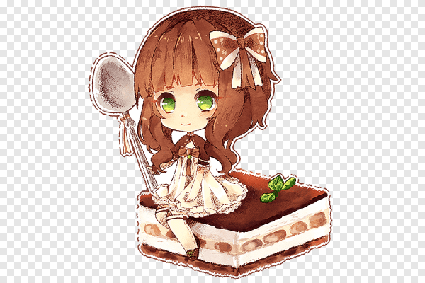 Чиби с тортиком