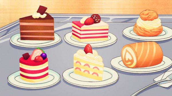 Десерты из аниме