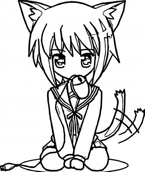 Раскраски аниме