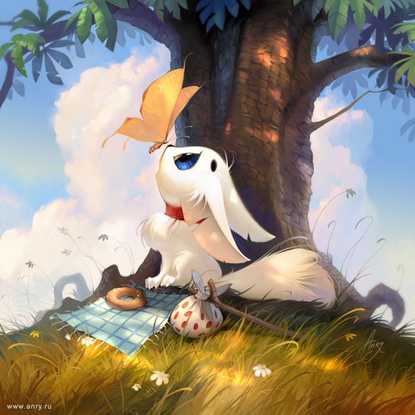 Милые зверушки арт