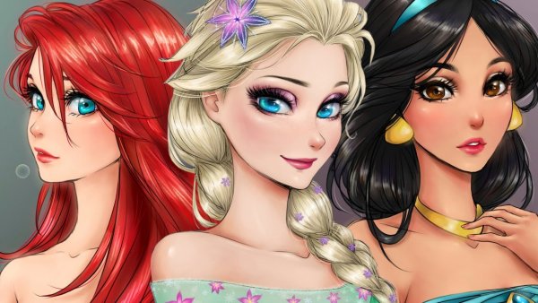 Принцессы в разных стилях