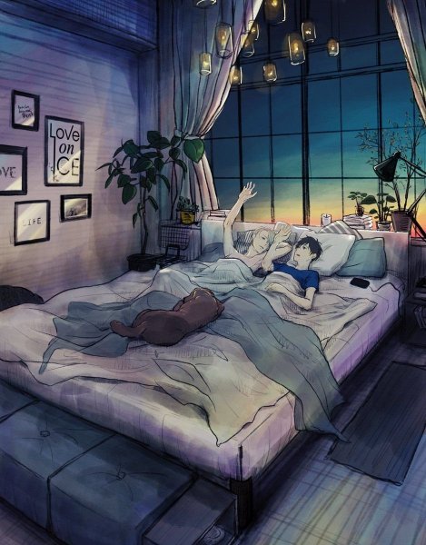 Аниме комната