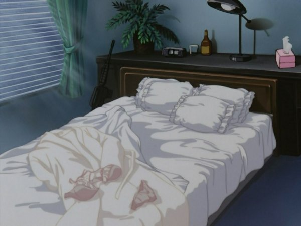 Постельная комната аниме