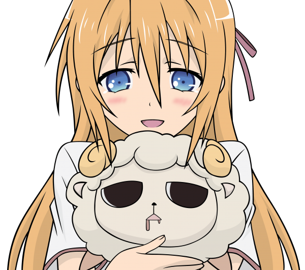 Аниме векторное изображение