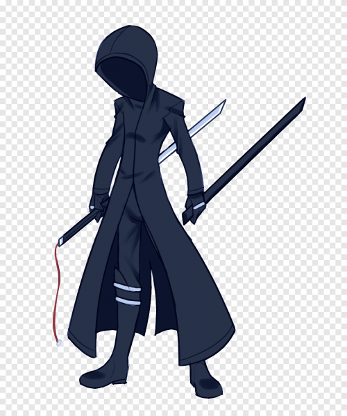 Персонаж в плаще