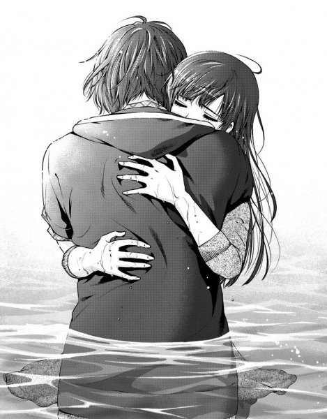 Аниме пикча обнимашки