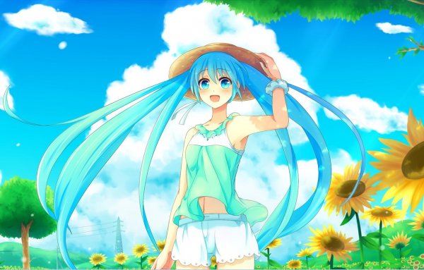 Хатсуне Мику лето