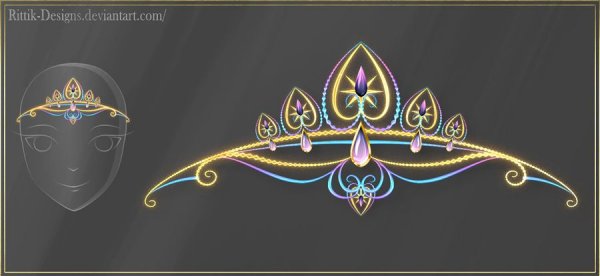 Rittik Designs DEVIANTART диадема