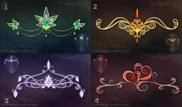 Rittik Designs короны