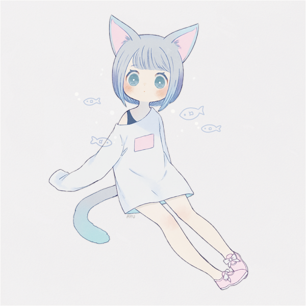 Кошкодевочка нарисовать