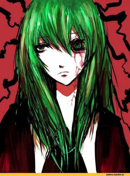 Кривой аниме рисунок