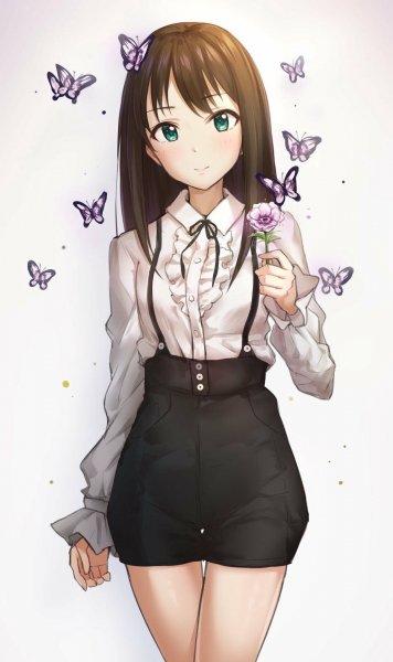 Аниме Shibuya Rin в полный рост