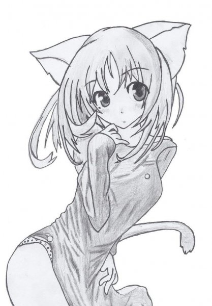 Аниме карандашом