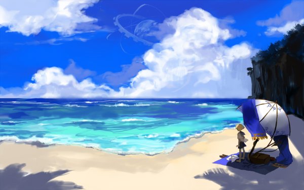 Аниме пляж