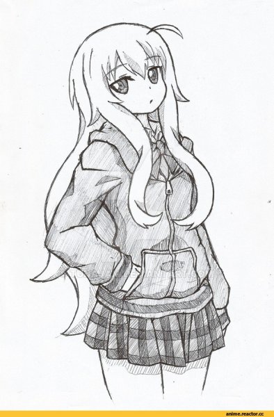 Габриэль бросает школу карандашом