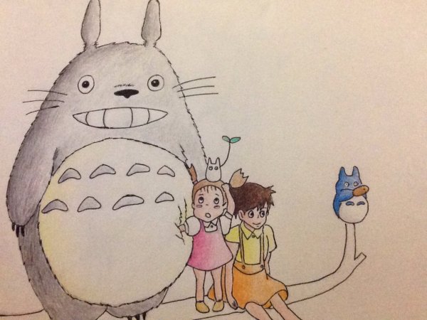 Тоторо Сацуки анфас