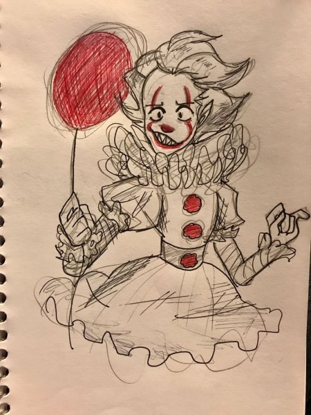 Аниме клоуны арты