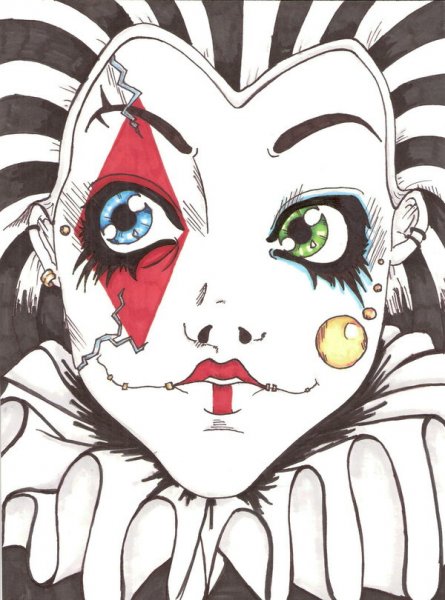 Клоун ПЕННИВАЙЗ срисовать