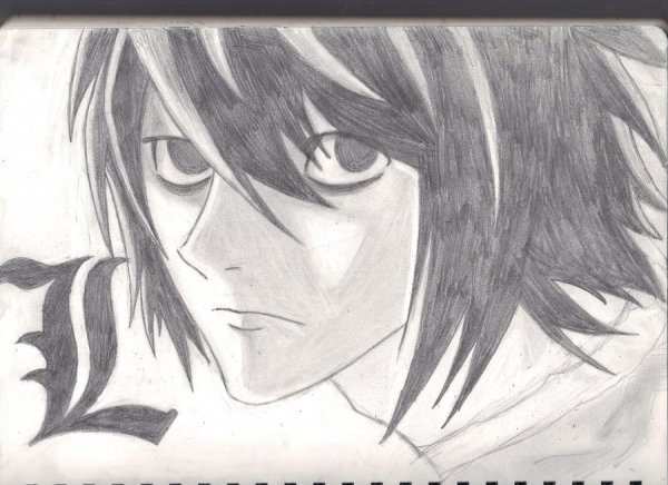 Тетрадь смерти карандашом