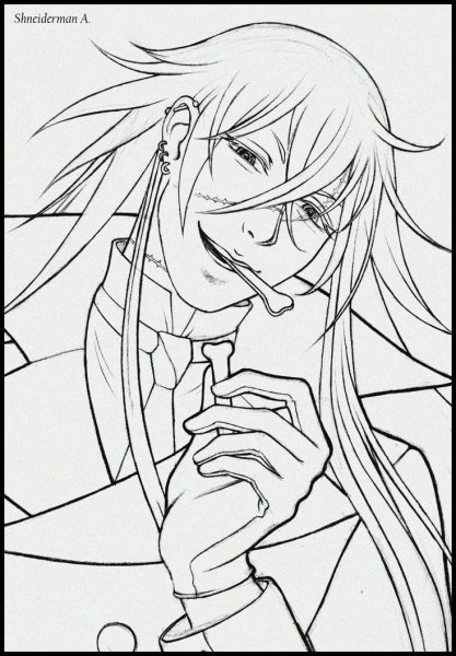 Гробовщик темный дворецкий скетчи