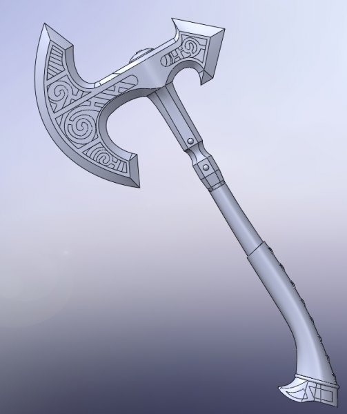 Сталгримовая секира