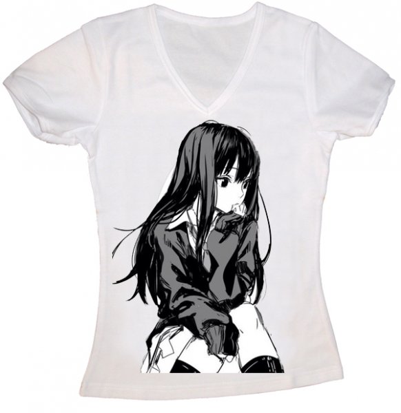 Аниме принт на футболку