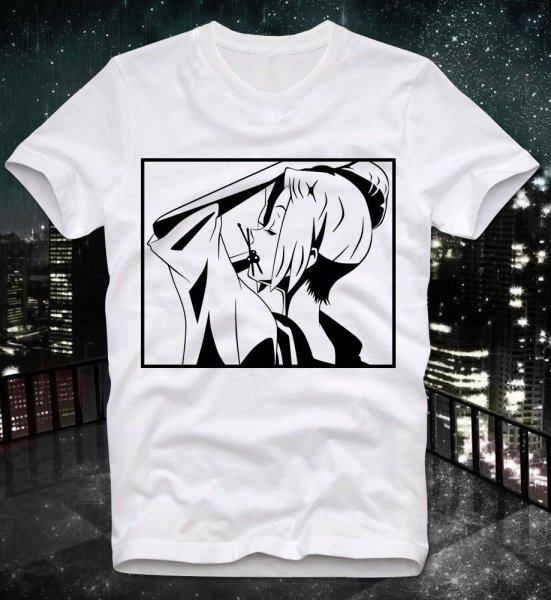 Футболка с аниме принтом