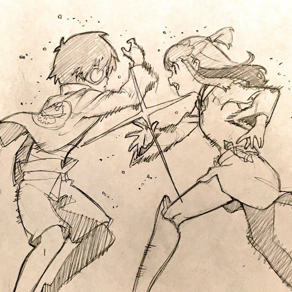 Позы для рисования магия