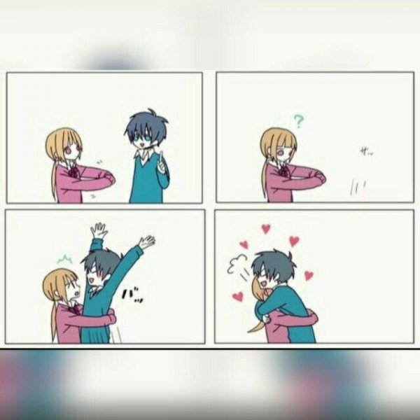 Милые аниме комиксы