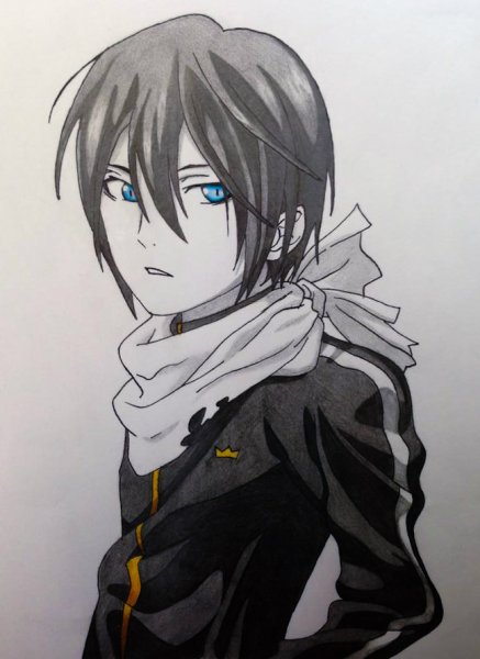 Ято Бездомный Бог для срисовки