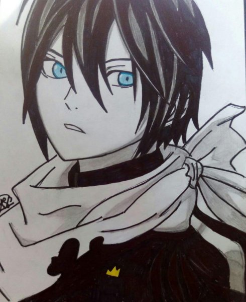 Ято Бездомный Бог для срисовки