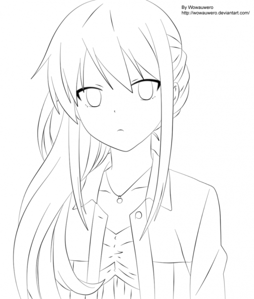 Аниме дорисовать