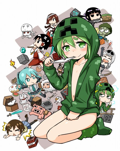 Майнкрафт аниме