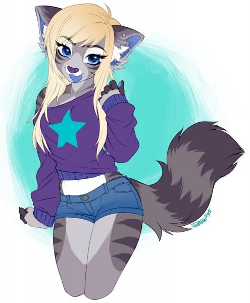 Фурри девушки