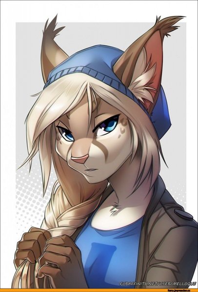 Рисование аниме фури