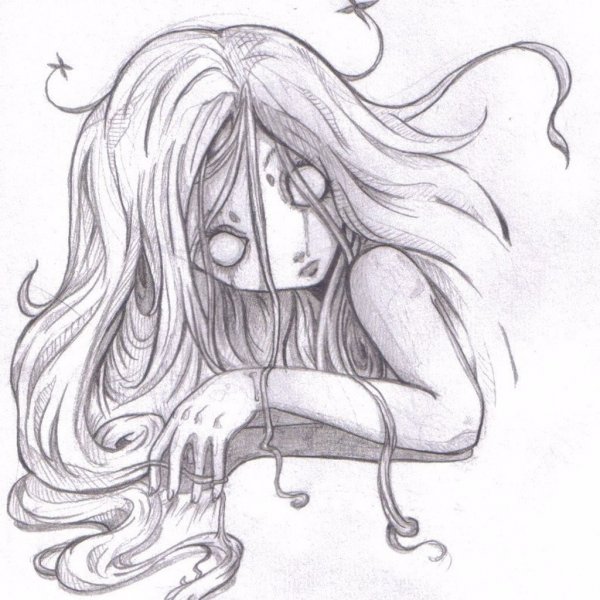 Необычные рисунки аниме