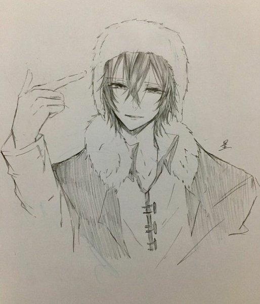 Федор Достоевский БСД рисунок