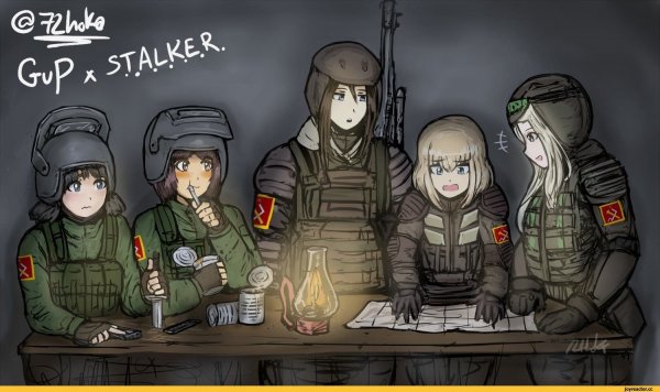 Сталкер МОНОЛИТОВЕЦ аниме
