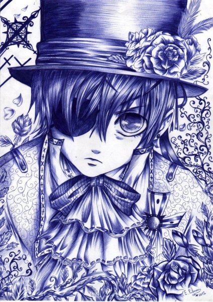 Тёмный дворецкий Сиэль Фантомхайв