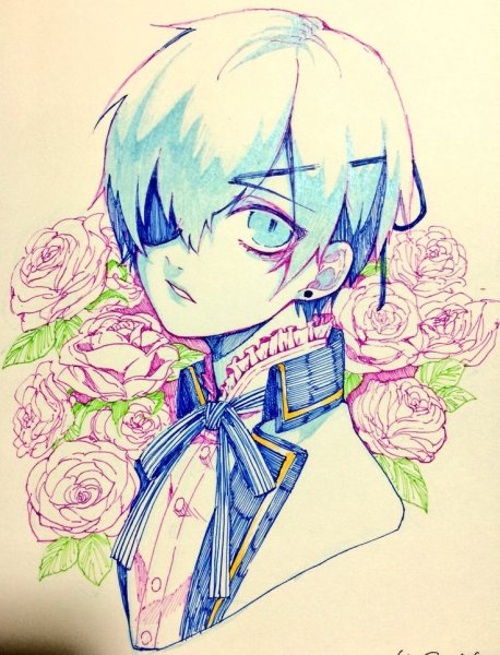 Манга тёмный дворецкий Сиэль