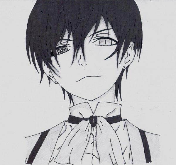 Сиэль Фантомхайв набросок