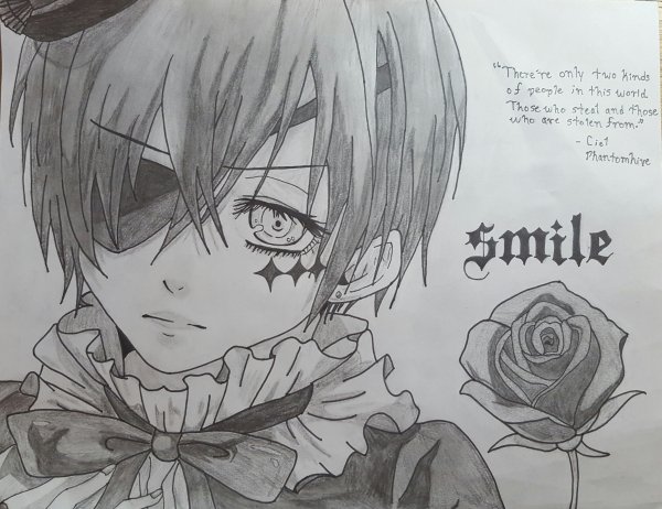 Сиэль Фантомхайв набросок